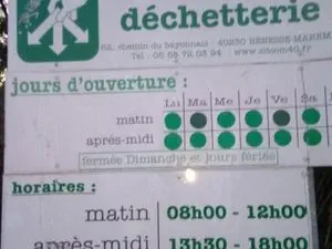 Déchèterie Vieux Boucau