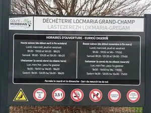 Déchetterie de Locmaria-Grand-Champ