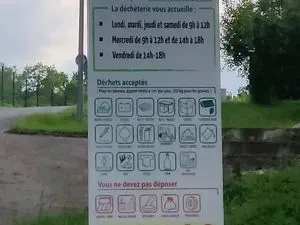 Déchetterie de Rilly la montagne